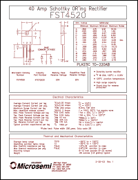 Click here to download FST4520 Datasheet