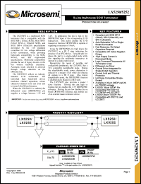 Click here to download LX5252CDB Datasheet