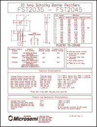 Click here to download 15CTQ045 Datasheet