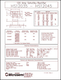 Click here to download 120NQ045 Datasheet