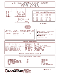 Click here to download STPS120L15TV Datasheet