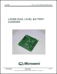 Click here to download LX2206EVALKIT Datasheet