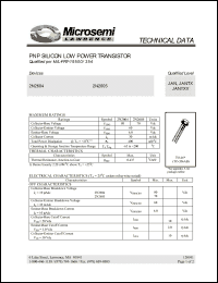 Click here to download 2N2604 Datasheet