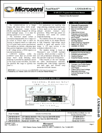 Click here to download LXM1618-05-41 Datasheet
