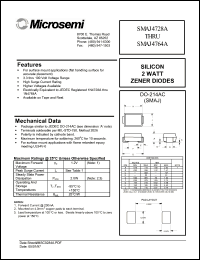 Click here to download SMAJ4734 Datasheet