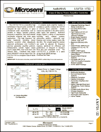 Click here to download LX1721CDB Datasheet