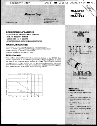 Click here to download MLL4764D Datasheet