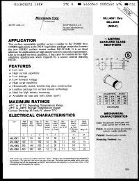 Click here to download MLL4001 Datasheet