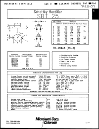 Click here to download SBT2525A Datasheet