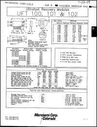 Click here to download UFT10020A Datasheet