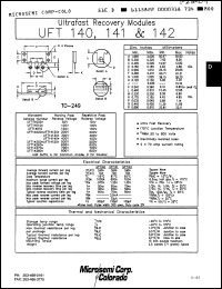 Click here to download UFT14140A Datasheet