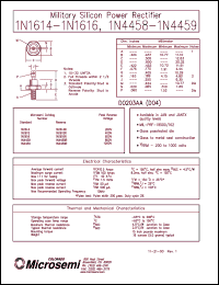 Click here to download JANTX1N4458 Datasheet