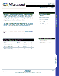 Click here to download GG75420-01 Datasheet