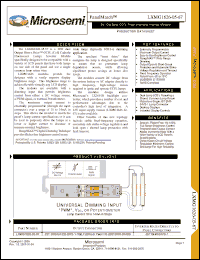 Click here to download LXMG1626-05-67 Datasheet