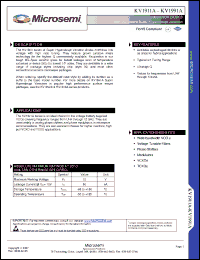 Click here to download KV1911A-00 Datasheet