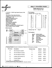 Click here to download MDM14000JMB80 Datasheet