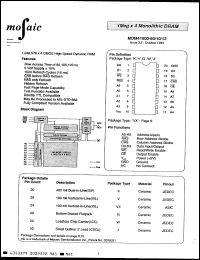 Click here to download MDM41000VM80 Datasheet