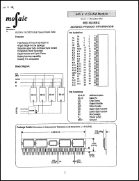 Click here to download MS1664ZKXLP15 Datasheet