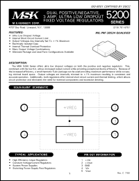 Click here to download MSK5205TS Datasheet