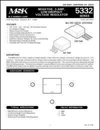 Click here to download MSK5332-15TG Datasheet