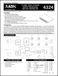 Click here to download MSK4324EU Datasheet