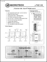 Click here to download UT8E128-300 Datasheet