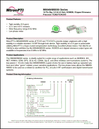 Click here to download M60492EBSD Datasheet