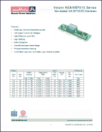 Click here to download NEF0100150B0C Datasheet