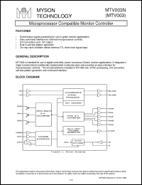 Click here to download MTV003N Datasheet