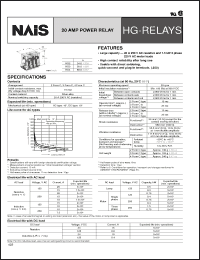 Click here to download HG4-DC200V Datasheet