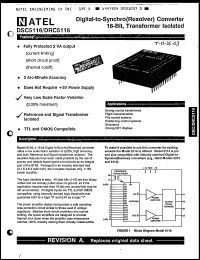 Click here to download DRC5116-1429B Datasheet