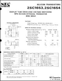 Click here to download 2SC1654-T2B Datasheet