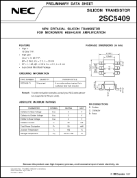 Click here to download 2SC5409-T1 Datasheet