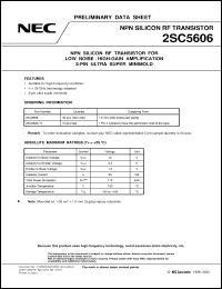 Click here to download 2SC5606-T1 Datasheet