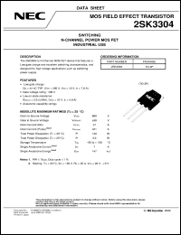 Click here to download 2SK3304 Datasheet