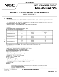 Click here to download MC-458CA726LFA-A10 Datasheet