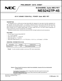 Click here to download NES2427P-45 Datasheet