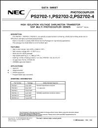 Click here to download PS2702-2 Datasheet