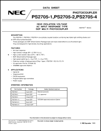 Click here to download PS2705-1-F4 Datasheet