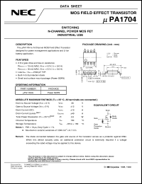 Click here to download UPA1704G-E1 Datasheet