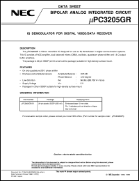 Click here to download UPC3205GR-E1 Datasheet