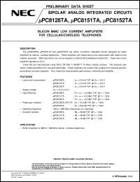 Click here to download UPC8152TA-E3 Datasheet