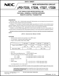 Click here to download UPD17228MC-XXX-5A4 Datasheet