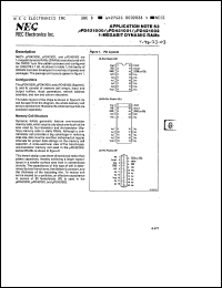 Click here to download uPD421001LA-12 Datasheet