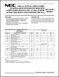 Click here to download NDL7912PD606 Datasheet