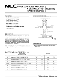 Click here to download NE23383B Datasheet