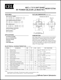 Click here to download NE5511279A-T1A Datasheet