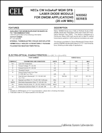 Click here to download NX8562LF279-BA Datasheet