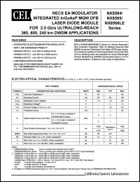 Click here to download NX8564LE326-CC Datasheet