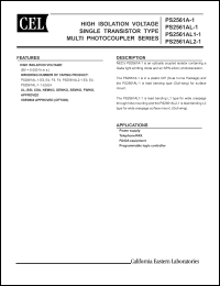 Click here to download PS2561AL2-1-V-E4 Datasheet